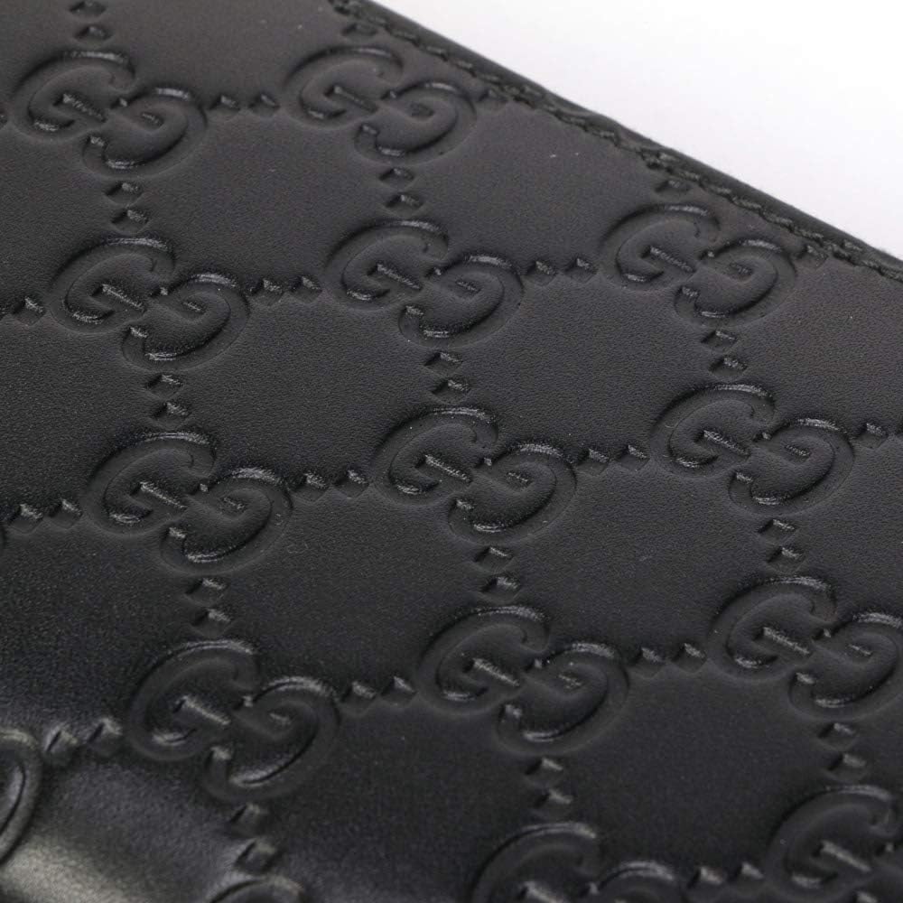 Amazon.co.jp: (グッチ) GUCCI シグネチャー レザー ラウンドジップ 長